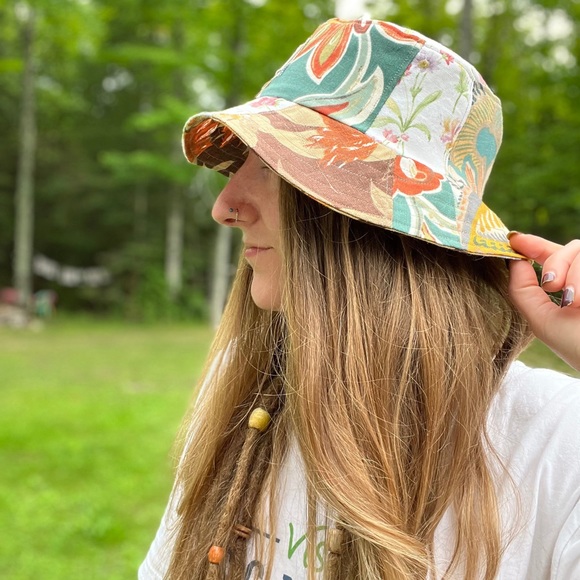Patchwork Bucket Hat - Picture 3 of 3